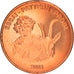 Switzerland, Fantasy euro patterns, 5 Euro Cent, 2003, Proof, MS(65-70), Brass