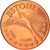 Estonia, Fantasy euro patterns, 2 Euro Cent, 2004, Proof, STGL, Copper Plated