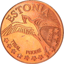 Estonia, Fantasy euro patterns, 5 Euro Cent, 2004, Proof, MS(65-70), Copper