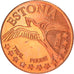Estonia, Fantasy euro patterns, 5 Euro Cent, 2004, Proof, MS(65-70), Copper