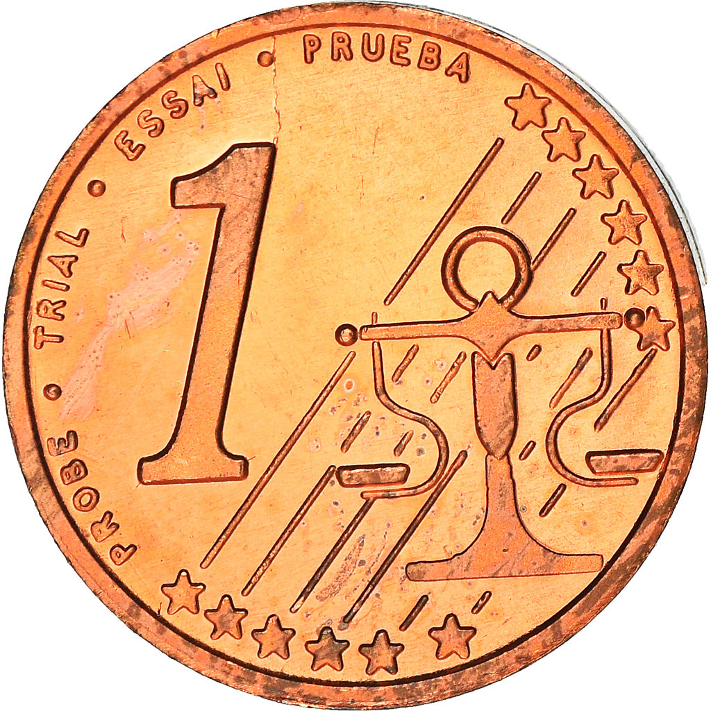 Moeda, Malta, Fantasy euro patterns, 1 Cent, 2004, Proof, MS(65-70), Cobre