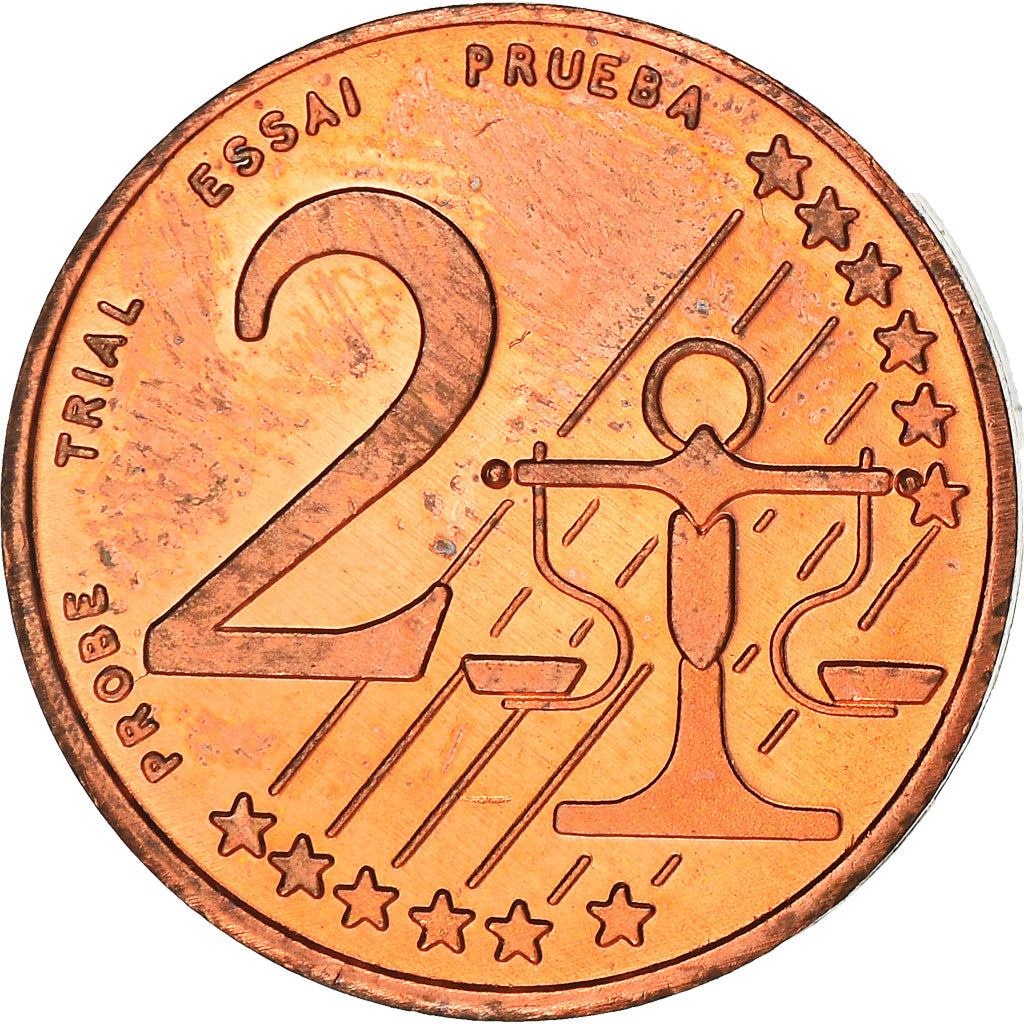 Coin, Malta, Fantasy euro patterns, 2 Cents, 2004, Proof, MS(65-70), Copper