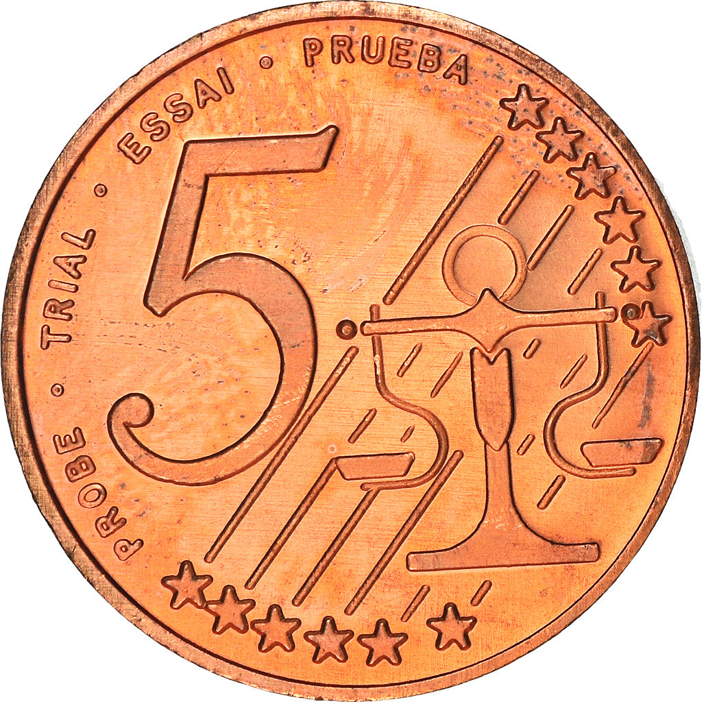 Coin, Malta, Fantasy euro patterns, 5 Cents, 2004, Proof, MS(65-70), Copper