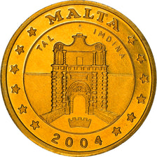 Coin, Malta, Fantasy euro patterns, 10 Cents, 2004, Proof, MS(65-70), Brass