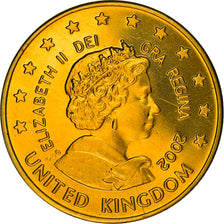 United Kingdom, Fantasy euro patterns, 50 Euro Cent, 2002, Proof, MS(65-70)