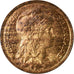 Moneta, Francja, Dupuis, Centime, 1910, Paris, AU(50-53), Bronze, KM:840