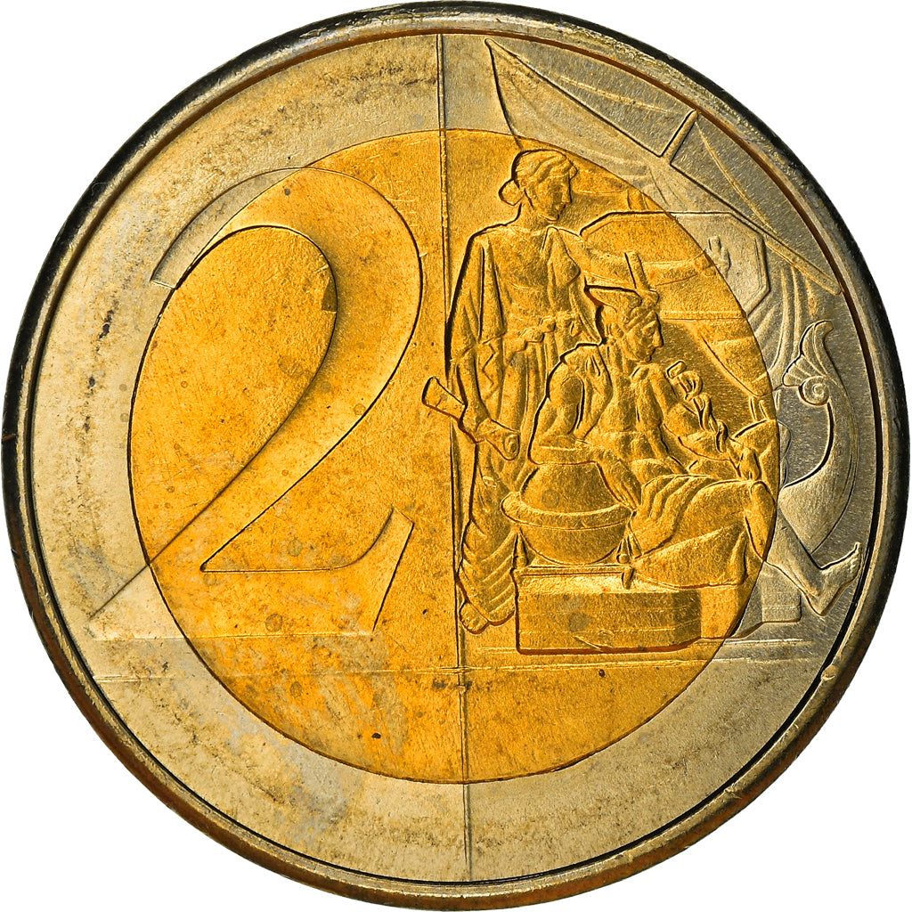 Gibilterra, Fantasy euro patterns, Euro, 2004, Proof, FDC, Bi-metallico