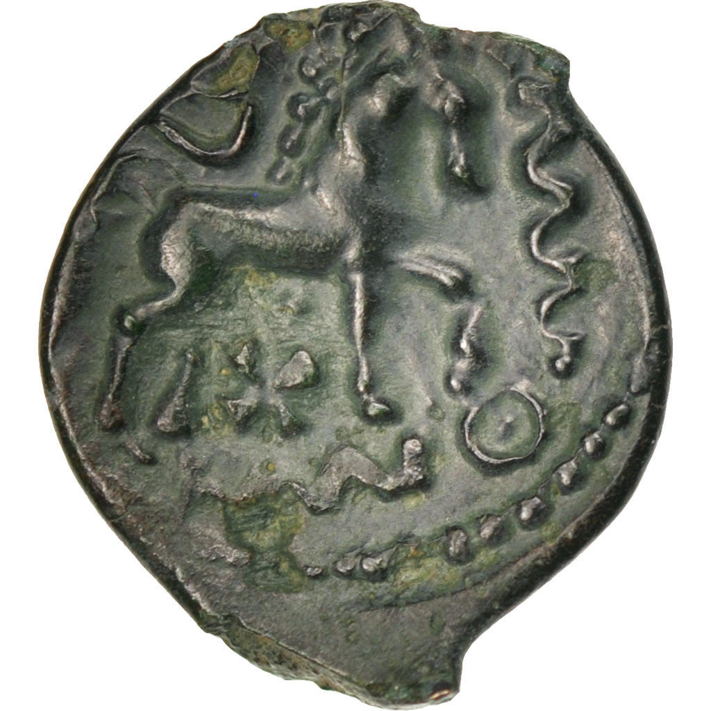 Bellovaci, Bronze, AU(50-53), Bronze, Delestré #546B, 2.80