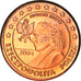 Polska, Fantasy euro patterns, Euro Cent, Frédéric Chopin, 2004, Proof