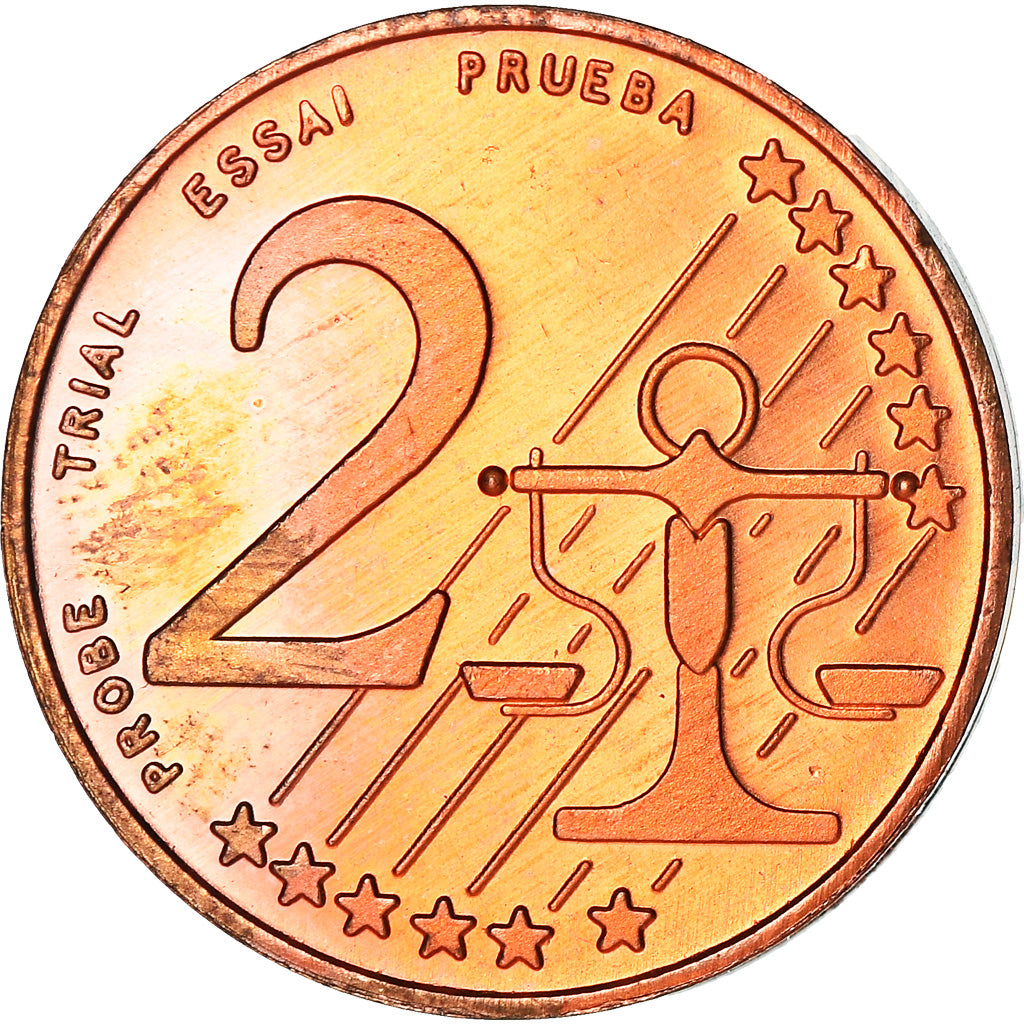 Polen, Fantasy euro patterns, 2 Euro Cent, Frédéric Chopin, 2004, Proof, STGL