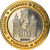 Romania, Fantasy euro patterns, 1 Euro, 2004, Proof, MS(65-70), Bi-Metallic