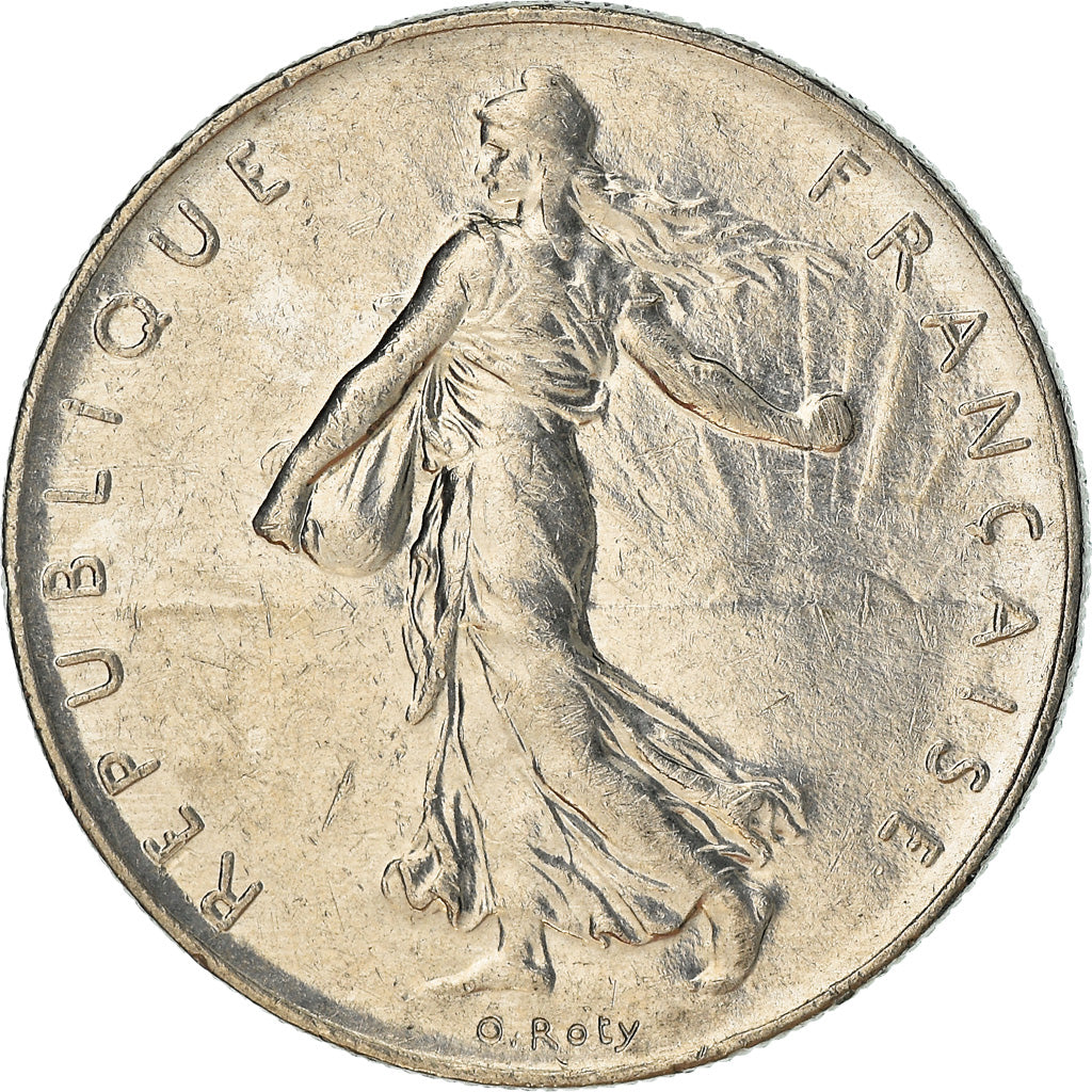 Monnaie, France, Semeuse, Franc, 1977, Paris, TTB+, Nickel, Gadoury:474