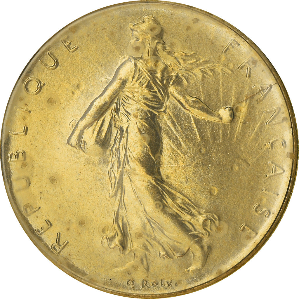 Coin, France, Semeuse, Franc, 1979, Paris, MS(65-70), Nickel, KM:925.1