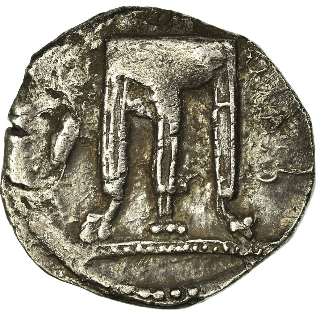 Monnaie, Bruttium, Crotone (550-480 Bf JC), Didrachme, Kroton, TTB, Argent