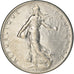 Coin, France, Semeuse, Franc, 1965, Paris, AU(50-53), Nickel, KM:925.1