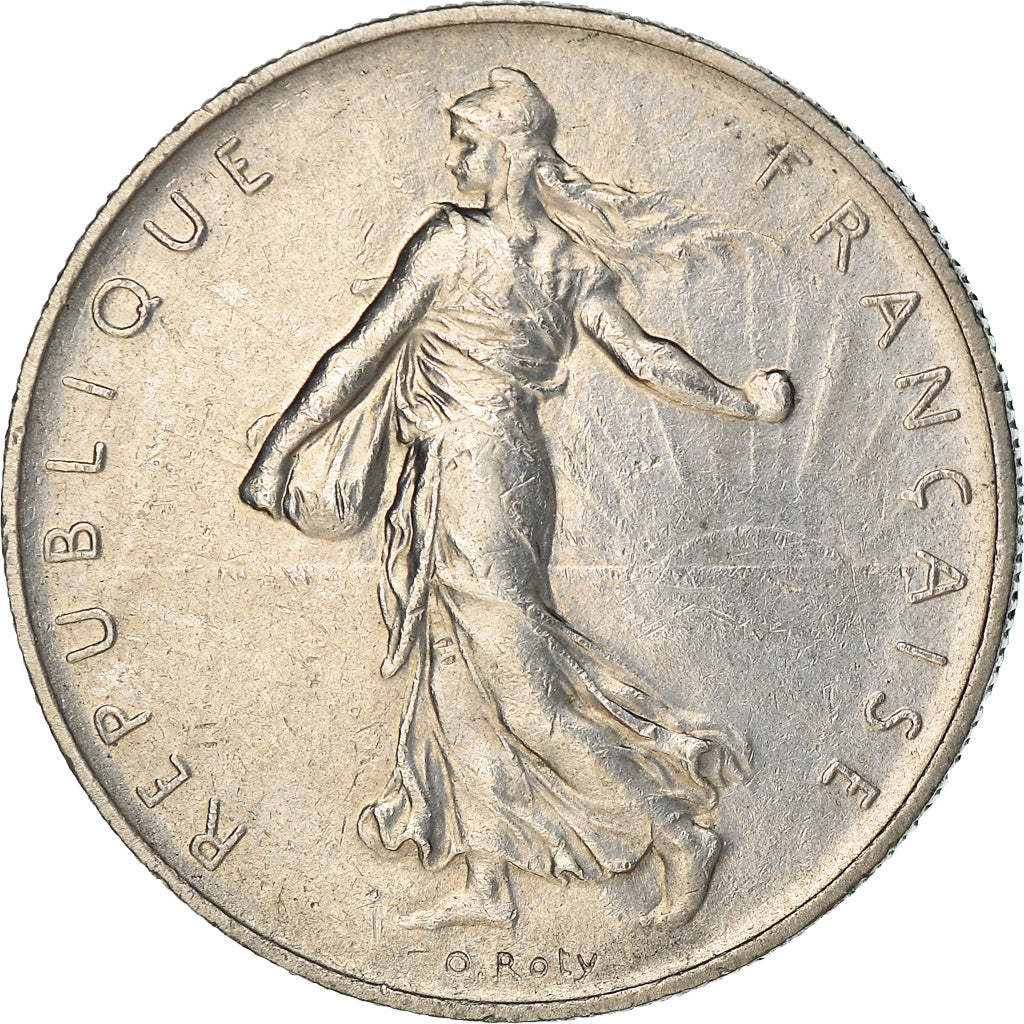 Munten, Frankrijk, Semeuse, Franc, 1968, Paris, ZF+, Nickel, KM:925.1