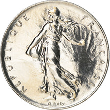 Coin, France, Semeuse, Franc, 2001, Paris, BU, MS(65-70), Nickel, KM:925.1