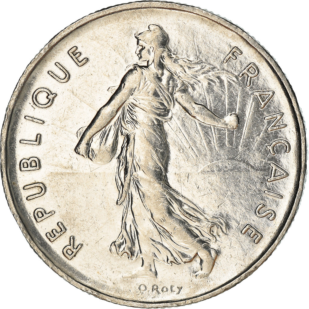 Coin, France, Semeuse, 5 Francs, 1982, Paris, MS(60-62), Nickel Clad