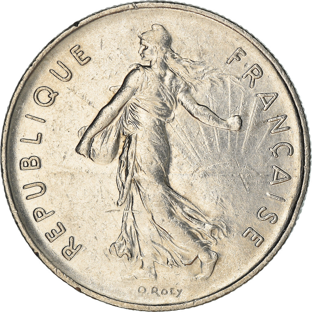 Coin, France, Semeuse, 5 Francs, 1983, Paris, MS(60-62), Nickel Clad