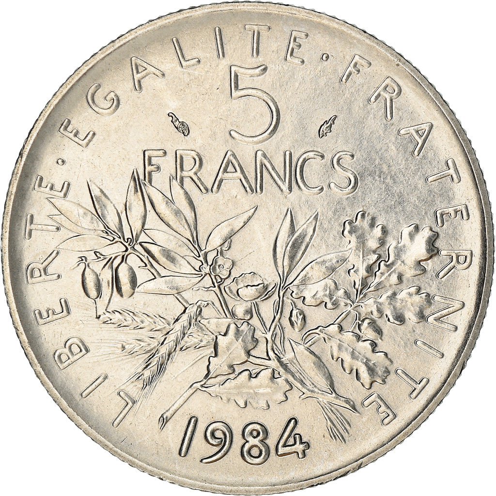 Monnaie, France, Semeuse, 5 Francs, 1984, Paris, SUP+, Nickel Clad