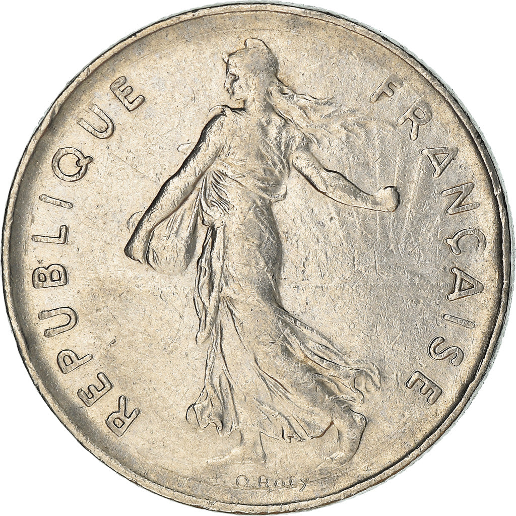 Monnaie, France, Semeuse, 5 Francs, 1975, Paris, TTB, Nickel Clad Copper-Nickel