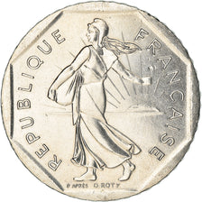 Munten, Frankrijk, Semeuse, 2 Francs, 1992, PR, Nickel, KM:942.1, Gadoury:547