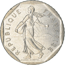 Moneta, Francia, Semeuse, 2 Francs, 1987, BB+, Nichel, KM:942.1, Gadoury:547