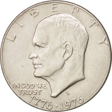 UNITED STATES, Eisenhower Dollar, Dollar, 1976, U.S. Mint, KM #206, AU(55-58),..
