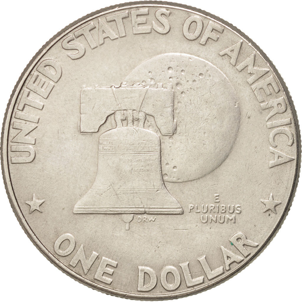 UNITED STATES, Eisenhower Dollar, Dollar, 1976, U.S. Mint, KM #206, AU(55-58),..