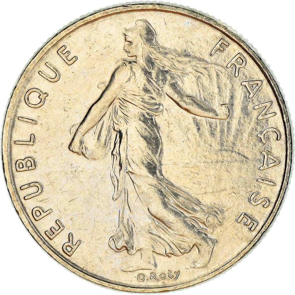 Coin, France, Semeuse, 1/2 Franc, 1989, Paris, MS(65-70), Nickel, KM:931.1