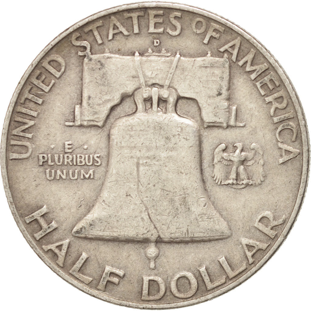UNITED STATES, Franklin Half Dollar, Half Dollar, 1958, U.S. Mint, KM #199,...