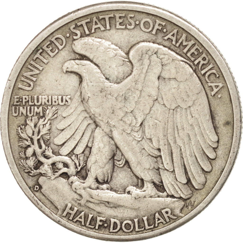 UNITED STATES, Walking Liberty Half Dollar, Half Dollar, 1941, U.S. Mint, KM...
