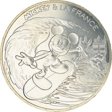 Francia, Monnaie de Paris, 10 Euro, Mickey (Biarritz), 2018, Paris, FDC, Argento