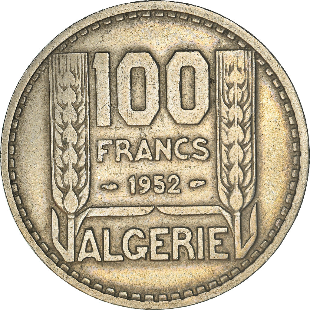 Monnaie, Algeria, 100 Francs, 1952, Paris, TTB, Cupro-nickel, KM:93