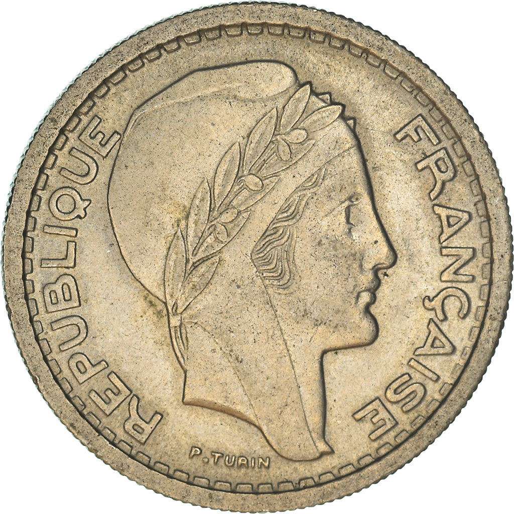 Coin, Algeria, 20 Francs, 1949, Paris, AU(50-53), Copper-nickel, KM:91