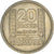 Coin, Algeria, 20 Francs, 1949, Paris, AU(50-53), Copper-nickel, KM:91