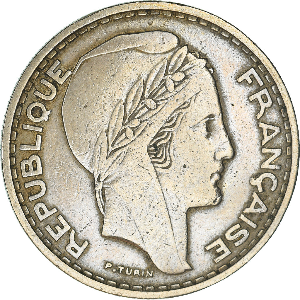 Coin, Algeria, 50 Francs, 1949, Paris, VF(30-35), Copper-nickel, KM:92