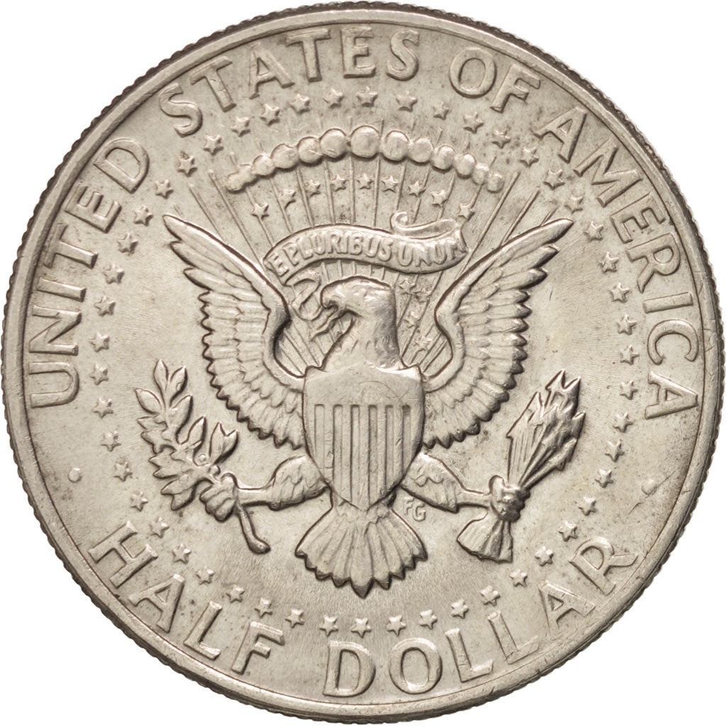 Coin, United States, Kennedy Half Dollar, Half Dollar, 1971, U.S. Mint