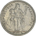 Coin, New Caledonia, Franc, 1971, Paris, MS(60-62), Aluminum, KM:8