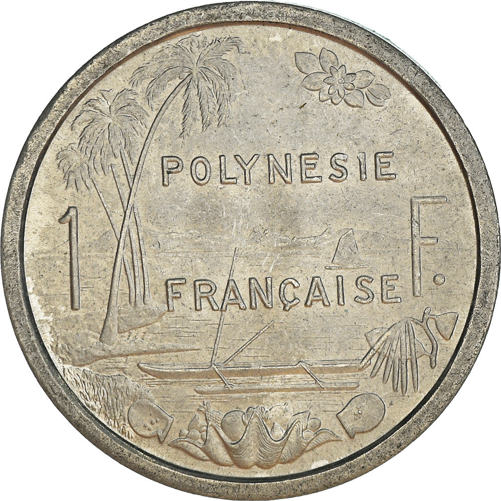 Monnaie, French Polynesia, Franc, 1975, Paris, TTB+, Aluminium, KM:11