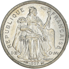 Coin, New Caledonia, Franc, 1997, Paris, MS(60-62), Aluminum, KM:10