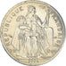 Coin, French Polynesia, Franc, 2004, Paris, MS(60-62), Aluminum, KM:11