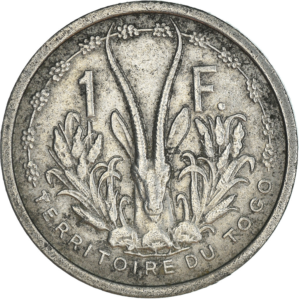 Coin, Togo, Franc, 1948, Paris, EF(40-45), Aluminum, KM:4