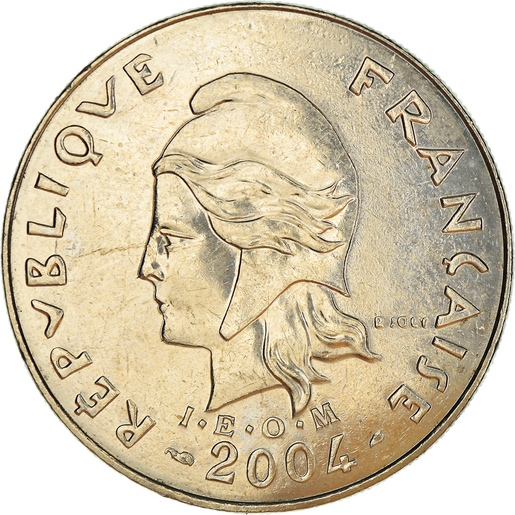 Monnaie, Nouvelle-Calédonie, 20 Francs, 2004, Paris, SUP, Nickel, KM:12