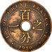 Moneta, INDOCINA FRANCESE, Cent, 1920, Paris, MB+, Bronzo, KM:12.1