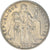 Moeda, Nova Caledónia, 5 Francs, 2002, Paris, MS(60-62), Alumínio, KM:16