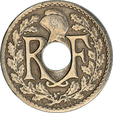 Münze, Frankreich, Lindauer, 5 Centimes, 1921, SS, Copper-nickel, KM:875