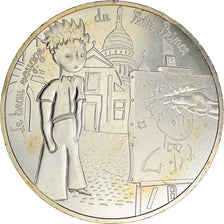 França, 10 Euro, Petit prince et les peintres, 2016, Paris, MS(65-70), Prata