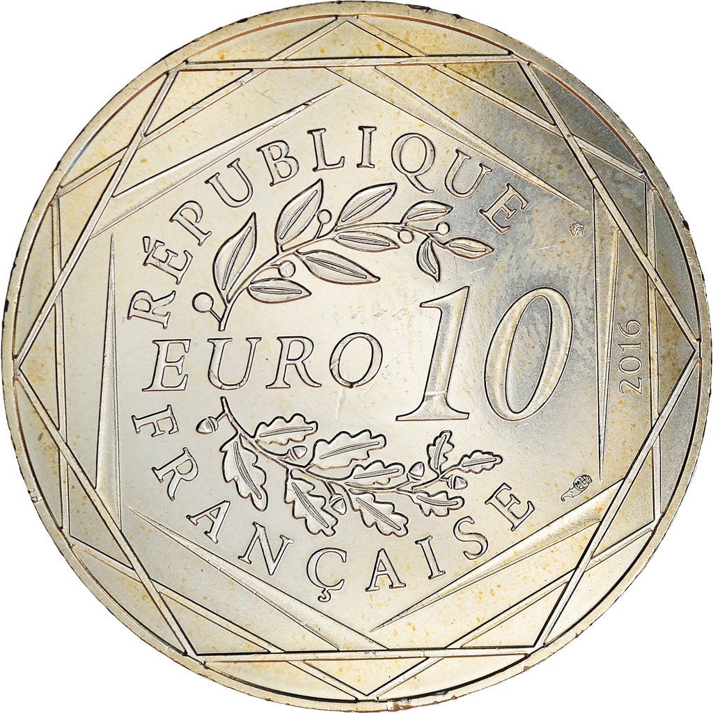 Francia, 10 Euro, Petit prince à la campagne, 2016, Paris, FDC, Argento