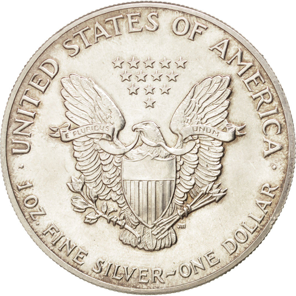 États-Unis, Silver Eagle Dollar, 1989, Philadelphie, KM 273
